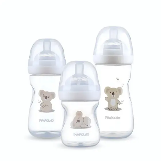 KIIT 3 MAMADEIRAS SERENA COALA BRANCO 150 260 e 330ML - PIMPOLHO