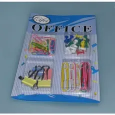 Kit Papelaria Clips Alfinete Prendedores Coloridos Para Escritorio/Escola