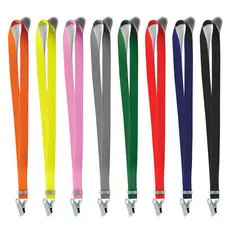 Cordões P/Crachá Várias Cores Lisas para Crachá Chave