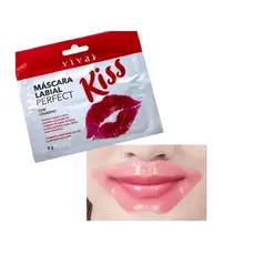 Máscara Labial Gel Perfect Kiss Vivai Com Colágeno