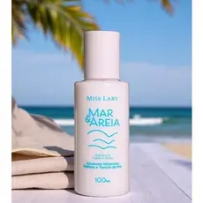 Hidratante Coporal Com Vitamina E Oleo de Amendoas e D Panteno Linha Mar e Areia - Miss Lary 100ml
