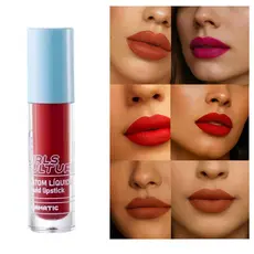 Batom Liquido Ruby Rose Popstar Girls Culture Hbl6204 Longa Duração, Cores Vibrantes
