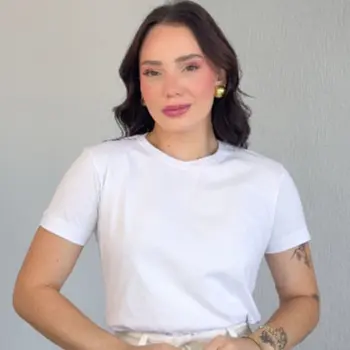 Camiseta Básica 100% Algodão T-Shirt