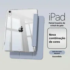 Capa De Proteção Para Ipad Com Design Transparente,ipad 7/8/9,ipad10,ipad air4/5,m2/m3 11''/A9 PLUS