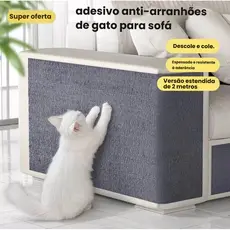 Arranhador Adesivo para Gatos – Protetor de Sofá, Cama e Móveis