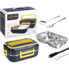 Marmita Elétrica Carro Casa Portátil Bivolt Automática 110v/ 220v E 12V/24V ( Electric Lunch Box)