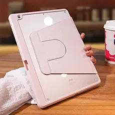 Capa Acrílica para iPad 10ª/11ª Geração (A16) com Rotação 360°, Antichoque e Suporte Apple Pencil