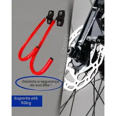 2 Suportes Gancho Vertical de Bicicleta para Parede Multiuso Articulado. Edição Limitada Laranja !