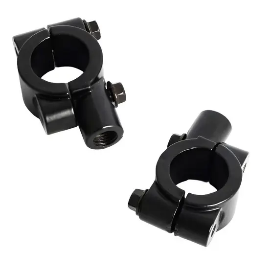 Par Abraçadeira Adaptador Retrovisor De Moto 7/8 (22mm) M10