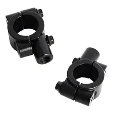 Par Abraçadeira Adaptador Retrovisor De Moto 7/8 (22mm) M10