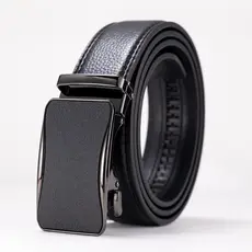 Cinto masculino cinto de fivela automática cinto de personalidade masculino jovem 110cm 120cm 130cm