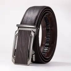 Cinto de couro masculino, cinto de fivela automática de metal de alta qualidade 110cm 120cm 130cm 140cm 150cm 160cm