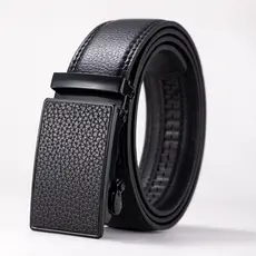 Cinto masculino de alta qualidade 110cm 120cm 130cm cinto de luxo, preto masculino Metal automática jeans cinto terno