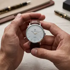 Relógio Masculino Analógico Luxuoso Elegante  Moderno Premium Com Alta Qualidade Resistente