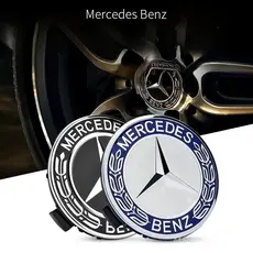 Calota de roda Mercedes C180 C200 E260 E300 S350 ML350 GLA com logotipo Mercedes 5494