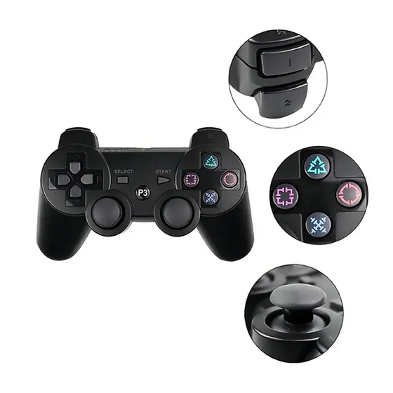 Controle Gamer Sem Fio Wireless 2.4G para Console 3°geração e PC Altomex ALTO-3W
