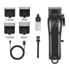 Máquina Cortar Cabelo e Barba Profissional Bivolt Kapbom KM-3691