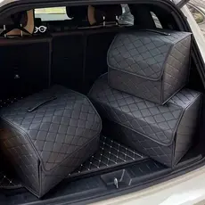 Novo estilo caixa de armazenamento de porta-malas de carro caixa de armazenamento de carro caixa de armazenamento de pap