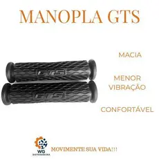 Manopla de Borracha Anatômica para Bicicleta – GTS (Par)