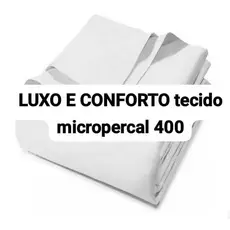 1 Lençol solteiro liso sem elastico branco padrão presudio e maca hospitalar
