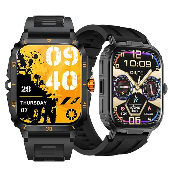 Relógio Inteligente Original Esporte Resistente Esportivo Masculino Smartwatch À Prova Dip67 Água IP67 Monitoramento De