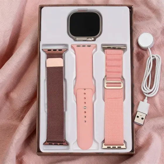 Smartwatch Relógio Inteligente Android iOS watch10,Carregamento Sem Fio Bluetooth Chamada,Papel de parede personalizado
