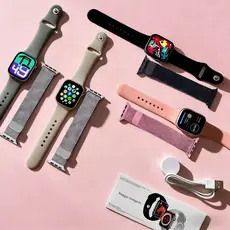 Smartwatch W69 Pro Série 9 Relógio 45mm Inteligente Feminino