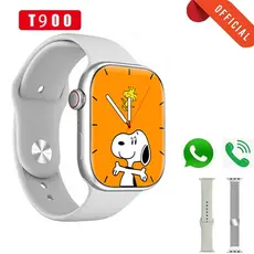 Novo relógio inteligente unissex T900 PRO série 10, suporte para sistema Android e iOS, pode atender chamadas
