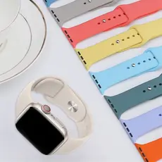 Pulseira Apple Watch Silicone Compatível com Rel Cargio 42mm/44mm/45mm/49mm