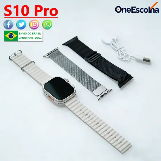 2026 Novo Smartwatch S11 Mini 38mm Unissex com Chamada Bluetooth Calculadora Pressão e Compatível Android/iOS