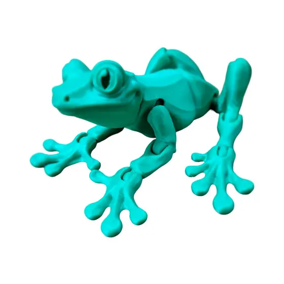 Brinquedo Sapo Articulado Rã Perereca Impressão 3D Presente