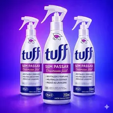 Kit com 3 Unidades de Desamassa Fácil Tuff Start - 350ml Sem Passar