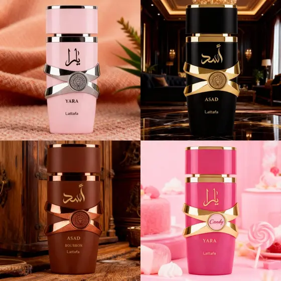 Coleção Perfume Árabe Masculino e Perfume Feminino 100ml Eau de Parfum