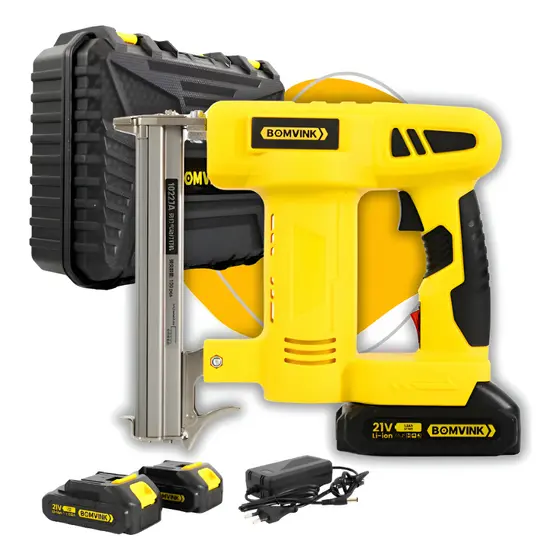 Pistola Grampeador 2 Bateria Eletrico Bivolt Profissional