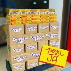 Caixa Kit Com Lenços/Toalhas Umedecida Kit Higiene Bebe Promoção Chameguinho