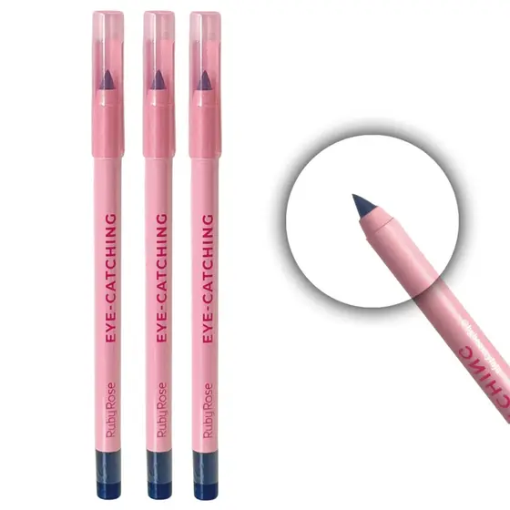 L谩pis de Olho Preto Ruby Rose Eye Catching HB-E2400 | O 脥cone da Defini莽茫o Perfeita