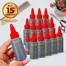 Kit 15 Unidades Cola Salon Pro 30ml | Profissional para Mega Hair e Cílios