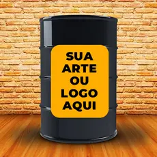 Adesivo para Tambor 200L Personalizado