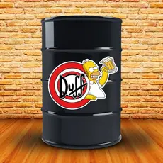 Adesivo Homer Duff para Tambor 200L