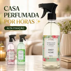Aromatizador De Ambientes E Tecidos 500ml Cheirinho De Loja Premium