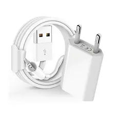 Carregador iPhone  completo Fonte USB 10W com Cabo