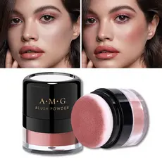 Beauty AMG Blush rosa multicolorido à prova d'água fosco iluminador fácil de colorir não mancha Blush