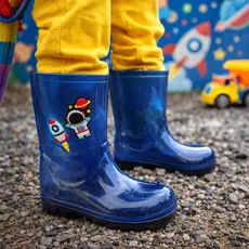 Bota Infantil Menino Galocha Impermeável Masculina