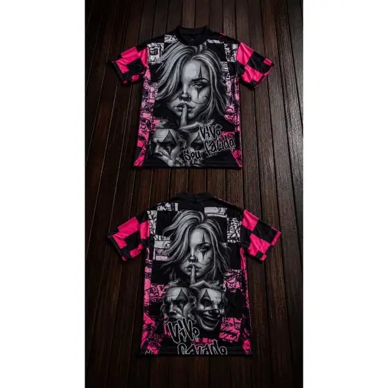 Camiseta Streetwear Xadrez Mandrake Maloka Estilo Quebrada Atitude