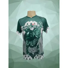 Camisa Torcida Mancha Verde Alviverde Estampa Verdão Premium