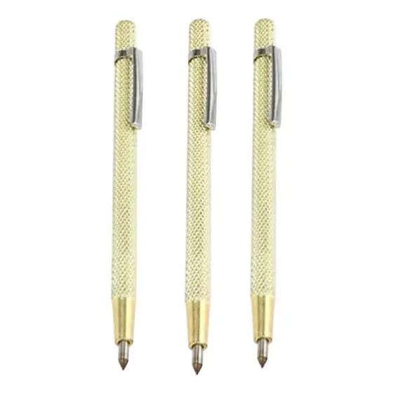 3 Unidades Riscador Tipo Caneta Ponta Metal Duro Videa 145mm