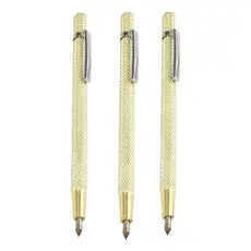 3 Unidades Riscador Tipo Caneta Ponta Metal Duro Videa 145mm