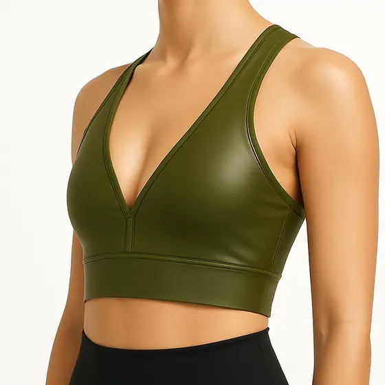 Top Academia Fitness Sem Bojo Feminino Treino Suplex Nadador Sustentação
