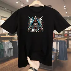 Camisa ACDC Camisa Oversized Camisa Masculina Streetwear Camiseta Oversized