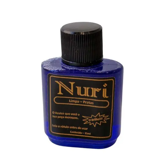 Líquido Limpa Jóias folheado à prata Nuri 35ml
